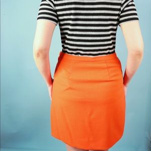 Victoria Beckham for Target Skirts - Victoria Beckham x Target Orange Mini Skirt Victoria Beckham for Target Skirts - Victoria Beckham x Target Orange Mini Skirt